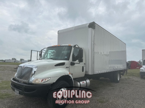 2020 International Mv607 4x2 S/A 26ft Non Cdl Box Truck