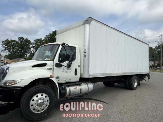 2020 INTERNATIONAL MV607 4X2 S/A 26FT NON CDL BOX TRUCK