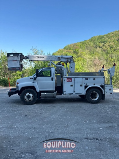 2008 GMC C7500 4X2 S/A BUCKET TRUCK