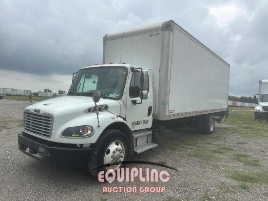 2020 FREIGHTLINER M2 4X2 S/A 26FT NON CDL BOX TRUCK