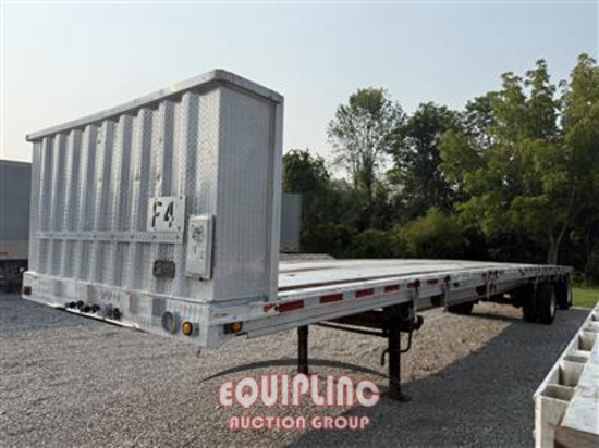 2001 Ravens Aluminum Flatbed Trailer