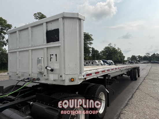 1999 Ravens Aluminum Flatbed Trailer