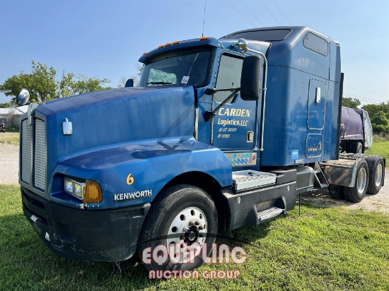 2000 KENWORTH T600 6X4 T/A MID ROOF TRUCK TRACTOR
