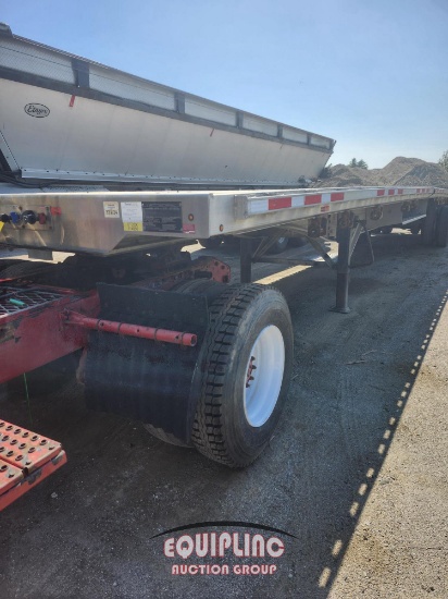 2022 BENSON FLCVBAL T/A 48FT FLATBED TRAILER