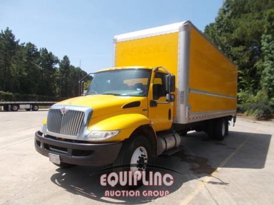 2020 INTERNATIONAL MV607 4X2 S/A 26FT NON CDL BOX TRUCK
