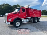 2020 KENWORTH T880 TRI/A DUMP TRUCK