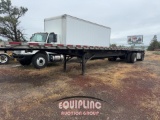 2019 WILSON CF-1080 T/A 48FT FLATBED TRAILER