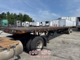 1997 TRANSCRAFT TL2000 W2 48X96 48FT SPREAD AXLE FLATBED TRAILER