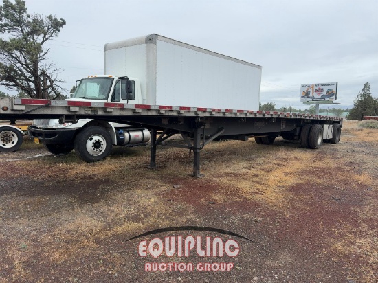 2019 WILSON CF-1080 T/A 48FT FLATBED TRAILER