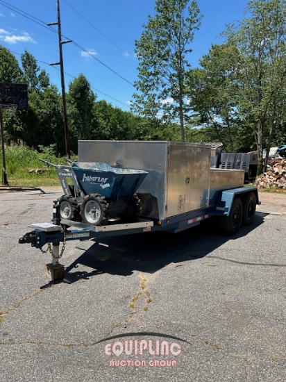 2025 TCEC 13FT T/A CONCRETE CURB TRAILER
