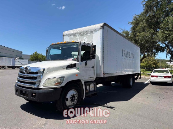 2012 HINO 338 CONVENTIONAL BOX TRUCK
