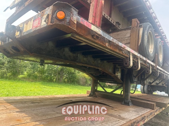 2016 Manac 12248101 T/A Flat Bed Trailer