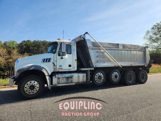 2020 Mack Gr64f Quad Axle Dump Truck