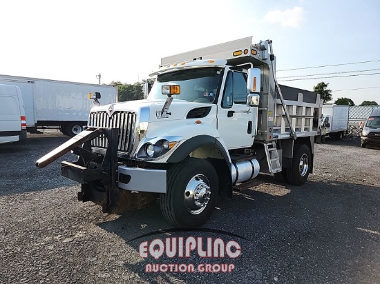 2014 INTERNATIONAL DURASTAR SA525 4X2 SINGLE AXLE DUMP TRUCK