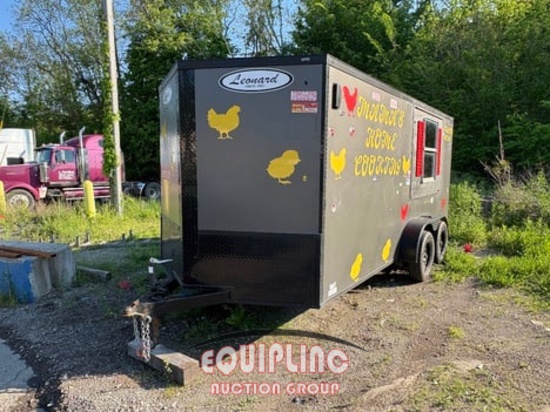 2025 STEEL PINES 7X16TAA T/A CARGO TRAILER