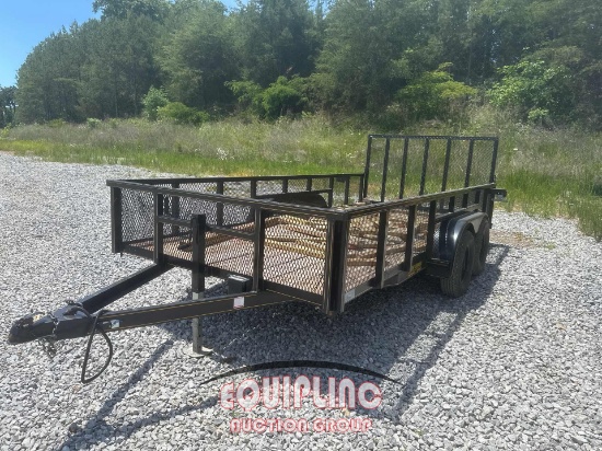 2025 P&T TRAILER 82X16WT T/A 16FT TRAILER