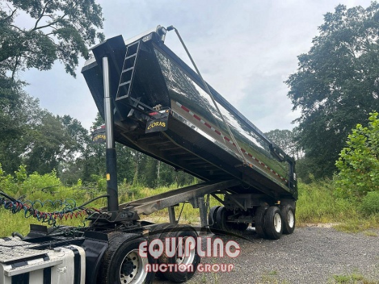 2022 CORA PREDATOR T/A 28FT END DUMP TRAILER