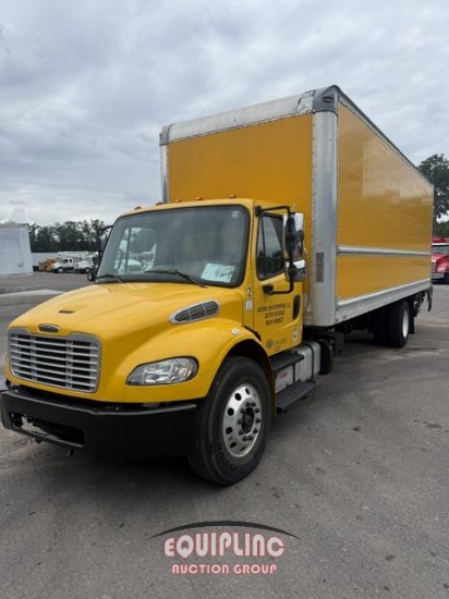 2015 FREIGHTLINER M2 4X2 S/A 26FT NON CDL BOX TRUCK