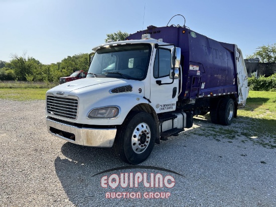 2019 FREIGTLINER M2 4X2 SA REAR LOAD GARBAGE TRUCK