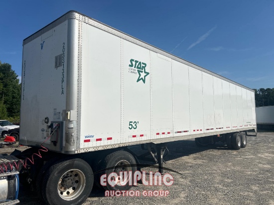 2020 VAN GUARD REM VXP 53X102 T/A DRY VAN TRAILER