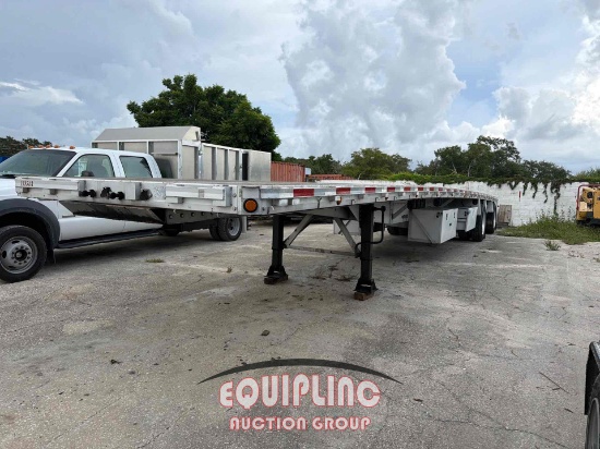 2002 Reitnour 48x102 Aluminum Flatbed Trailer