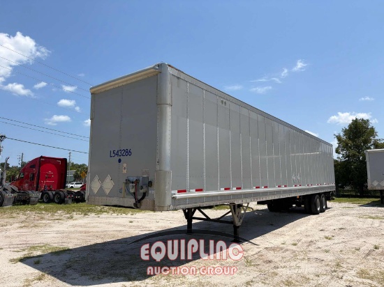 2018 WABASH DURAPLATE VAN TRAILER