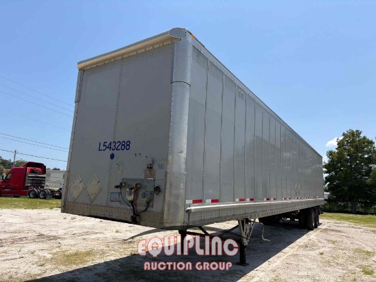 2018 WABASH DURAPLATE VAN TRAILER