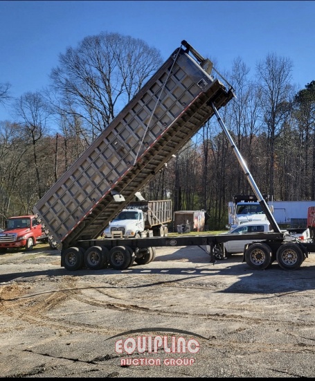 2002 MAC 35FT TRI/A DUMP TRAILER
