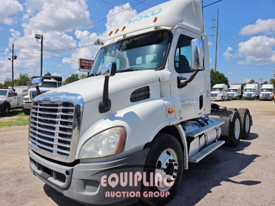 2012 FREIGHTLINER CASCADIA CA113DC 6X4 T/A DAY CAB TRUCK TRACTOR