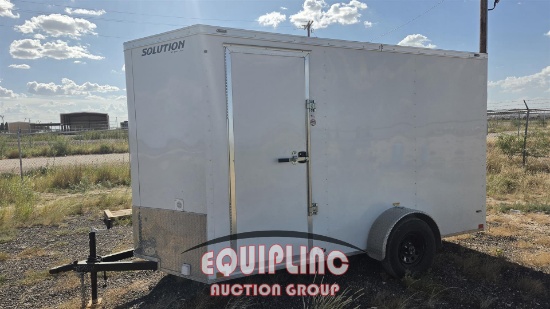 2025 Stallion Ts612sa 12ft S/A Enclosed Trailer
