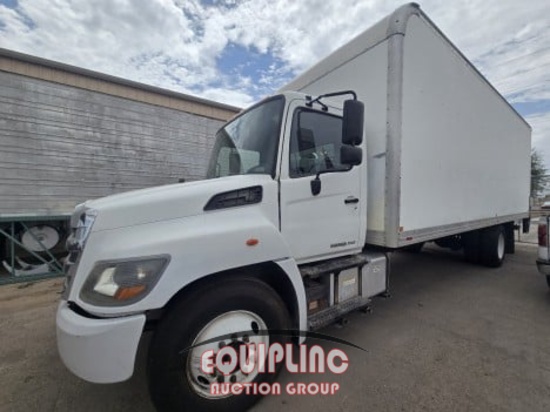 2017 Hino 268 4x2 S/A 26ft Non Cdl Box Truck