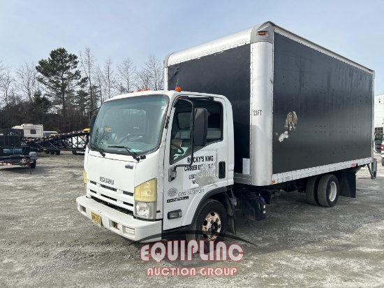 2014 ISUZU NPR S/A 4X2 17FT BOX TRUCK