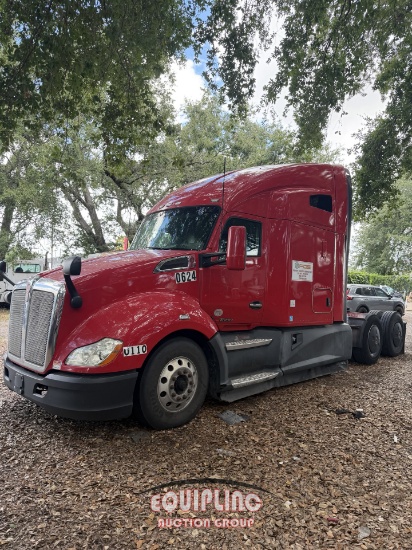 2019 KENWORTH T680 6X4 T/A SLEEPER TRUCK TRACTOR