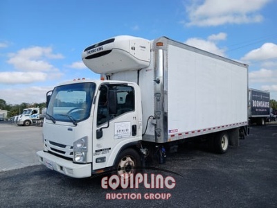 2017 Isuzu Nrr 4x2 S/A 18ft Refrigerated Box Truck