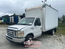 2013 FORD E-350 14FT BOX TRUCK