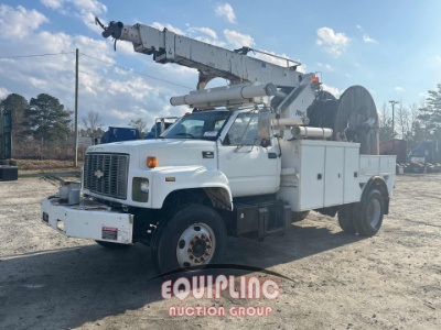 1999 Chevrolet C7500 Utility Truck