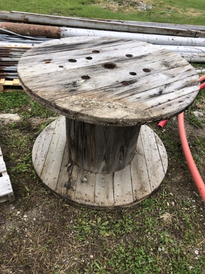 Wooden spools