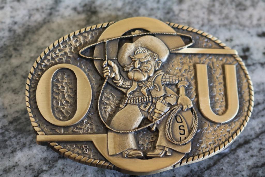 OSU/Pistol Pete belt buckle Proxibid