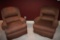Red & gold 360 turn chairs