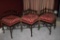 Antique bench with 3 seats/cushions