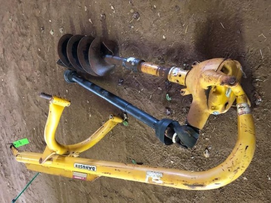 Danuser Post Hole Digger 1' Auger PTO Driven