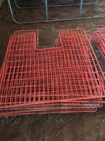 14 stall fronts - 4' by 4'