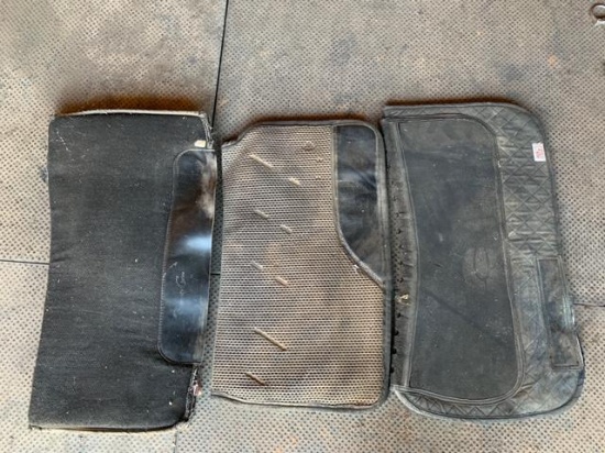 3 Saddle pads - 29" wide