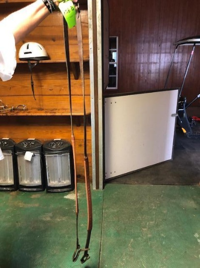 Leather/nylon reins