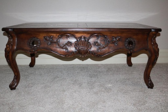 Wooden side table