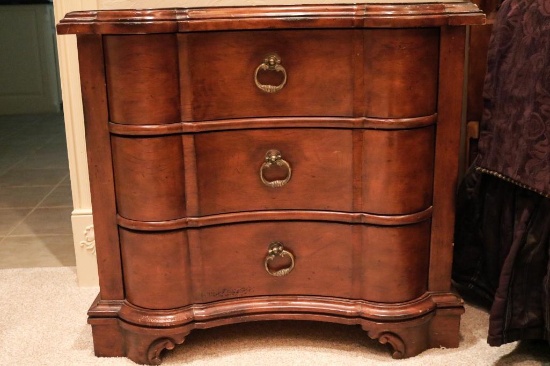 Wooden nightstand