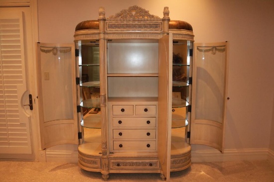 Lighted Amour with 2 side doors