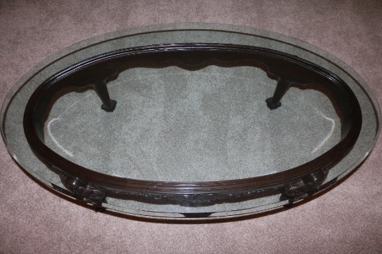 Glass top table