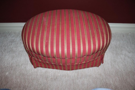 Red foot stool