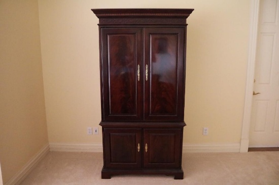 Two tier cabinet